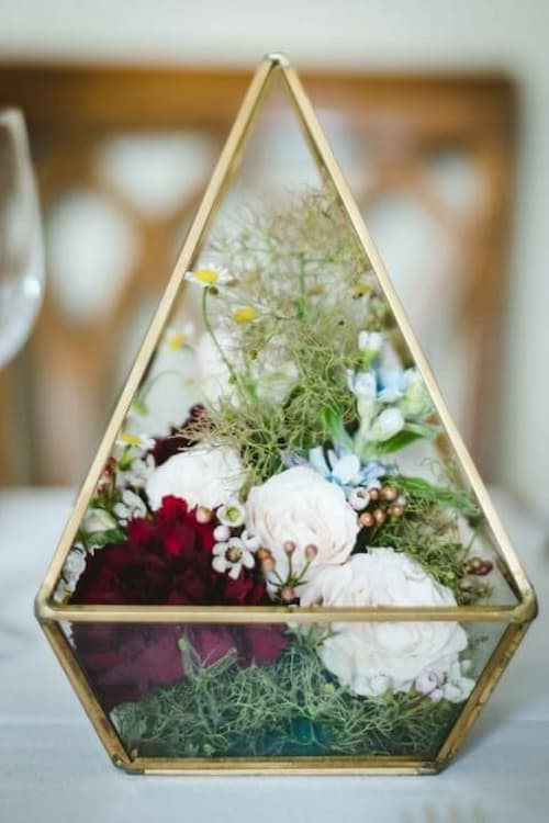 Floral Terrarium - (Credit: Pinterest)