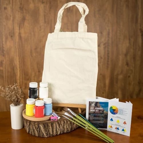 Art Jamming Tote Bag Home Kit - DIY Singapore