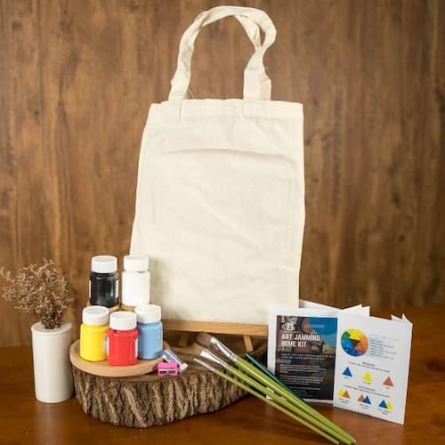 Art Jamming Tote Bag Home Kit - DIY Singapore